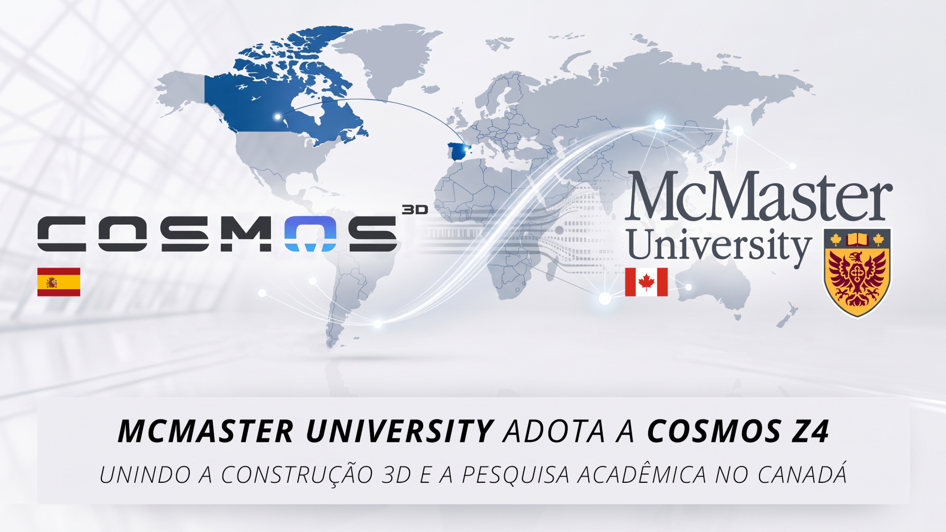 McMaster University - Cosmos 3D (POR) - De España a Canadá: McMaster University incorpora la tecnología Cosmos 3D
