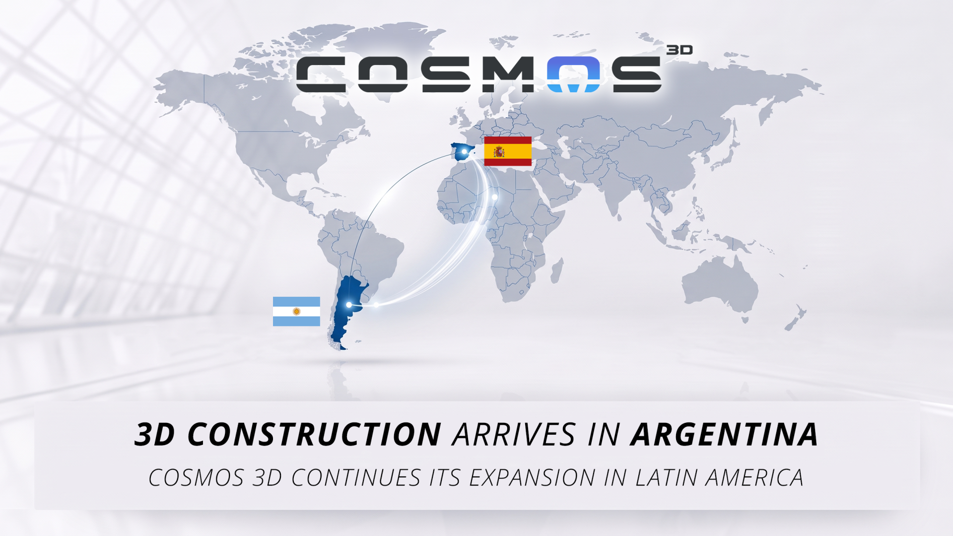 Cosmos 3D Argentina - Cosmos 3D arrives in Argentina and continues its international expansion