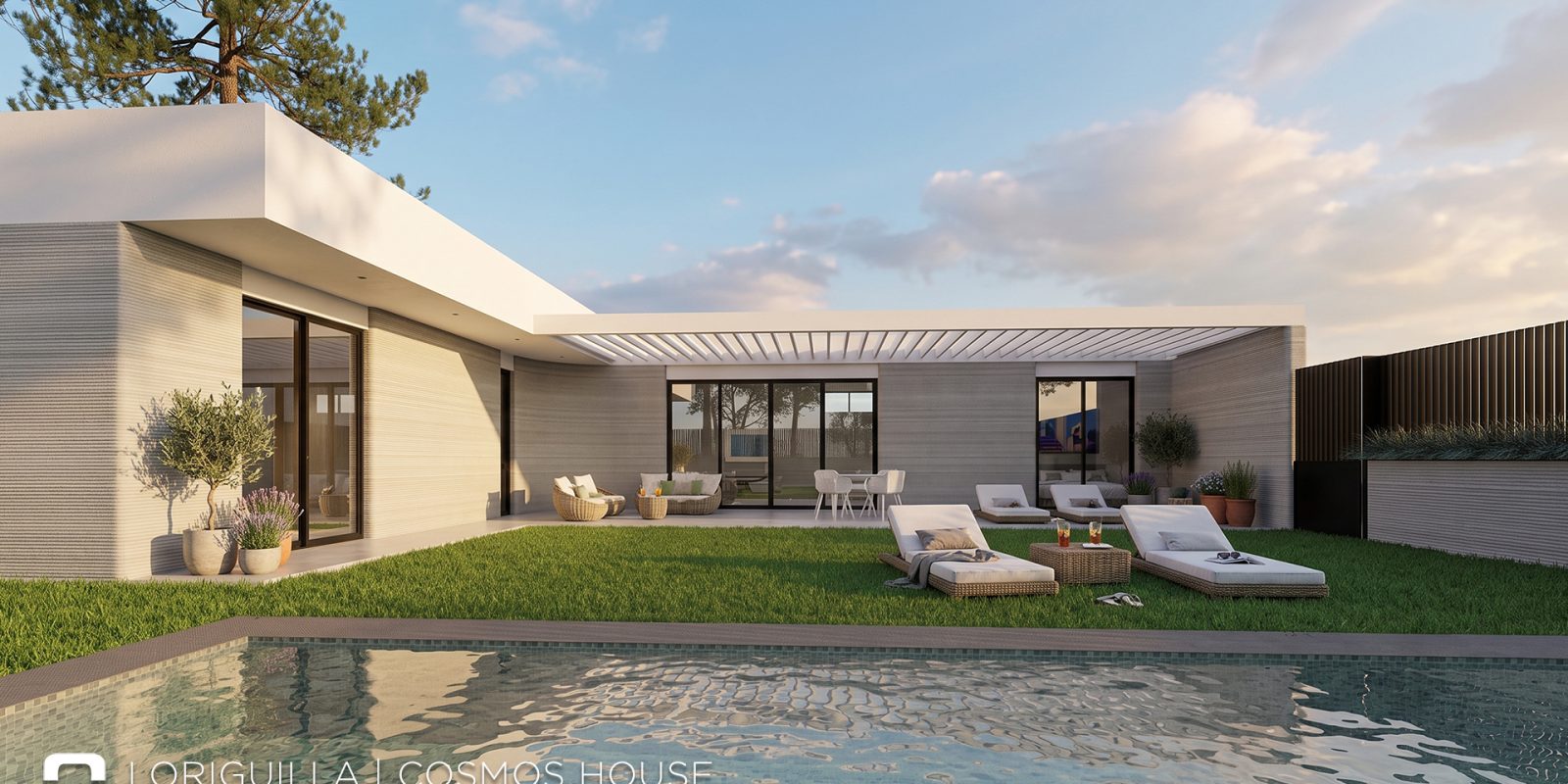 Loriguilla Cosmos House - Nueva Cosmos House en Loriguilla: la impresión 3D de hormigón al servicio del diseño orgánico