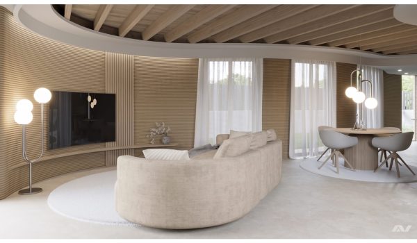 Sierra Calderona Cosmos House interior 1